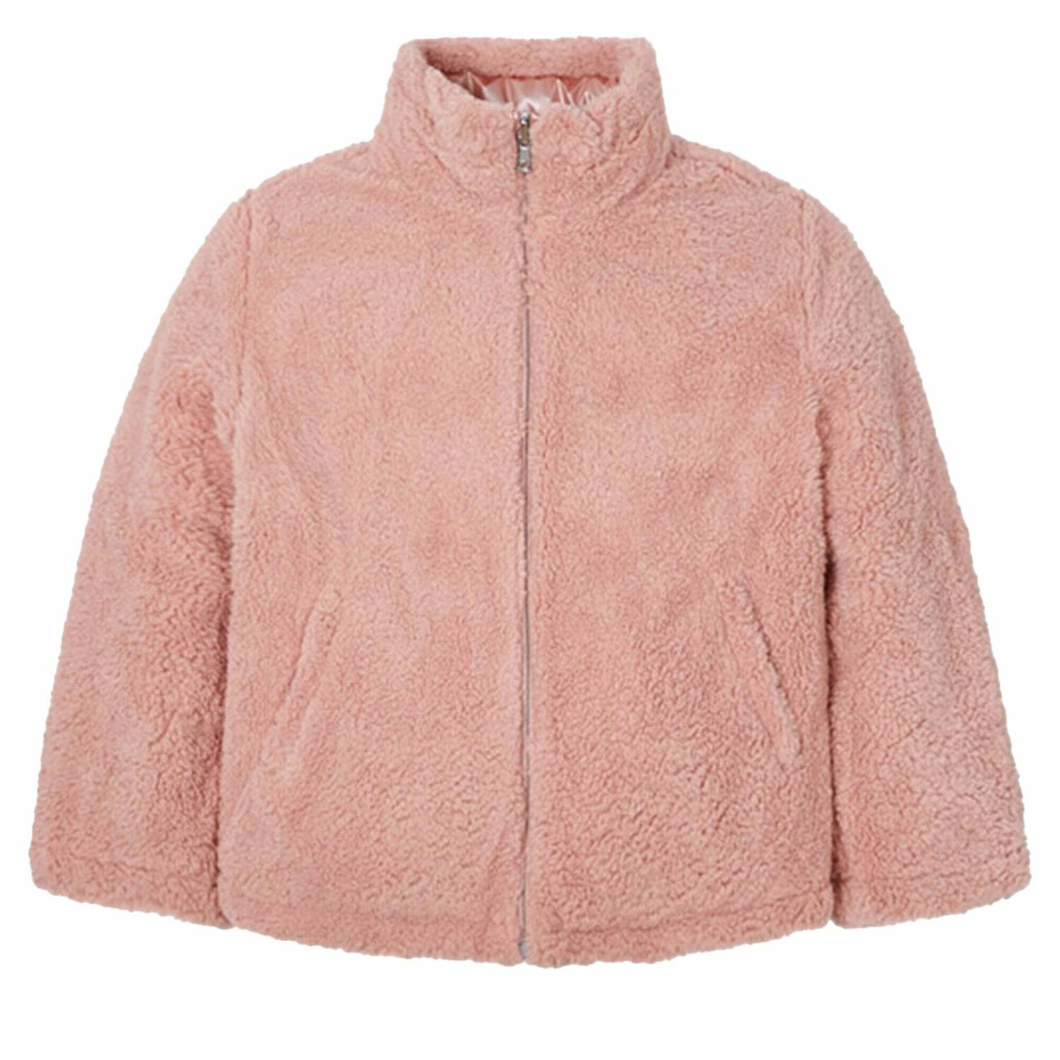 Girls Pink Reversible Jacket, 1, hi-res