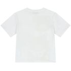 White Teddy Bear Logo T-Shirt, 2, hi-res