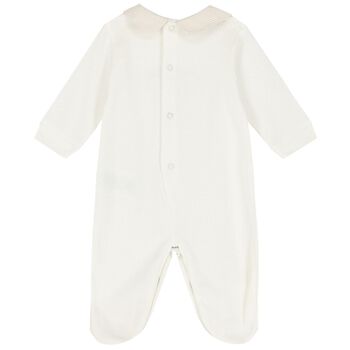 Ivory & Beige Babygrow