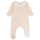 Baby Girls Pink & White Logo Babygrow Gift Set, 1, hi-res