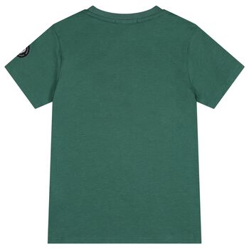 Boys Green Logo T-Shirt