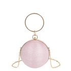 Girls Pink & Gold Ball Bag, 1, hi-res
