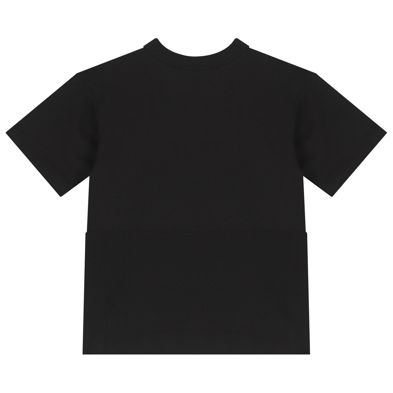 Boys Black Logo T-Shirt, 1, hi-res