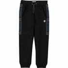 Boys Navy Blue Jersey Joggers, 1, hi-res