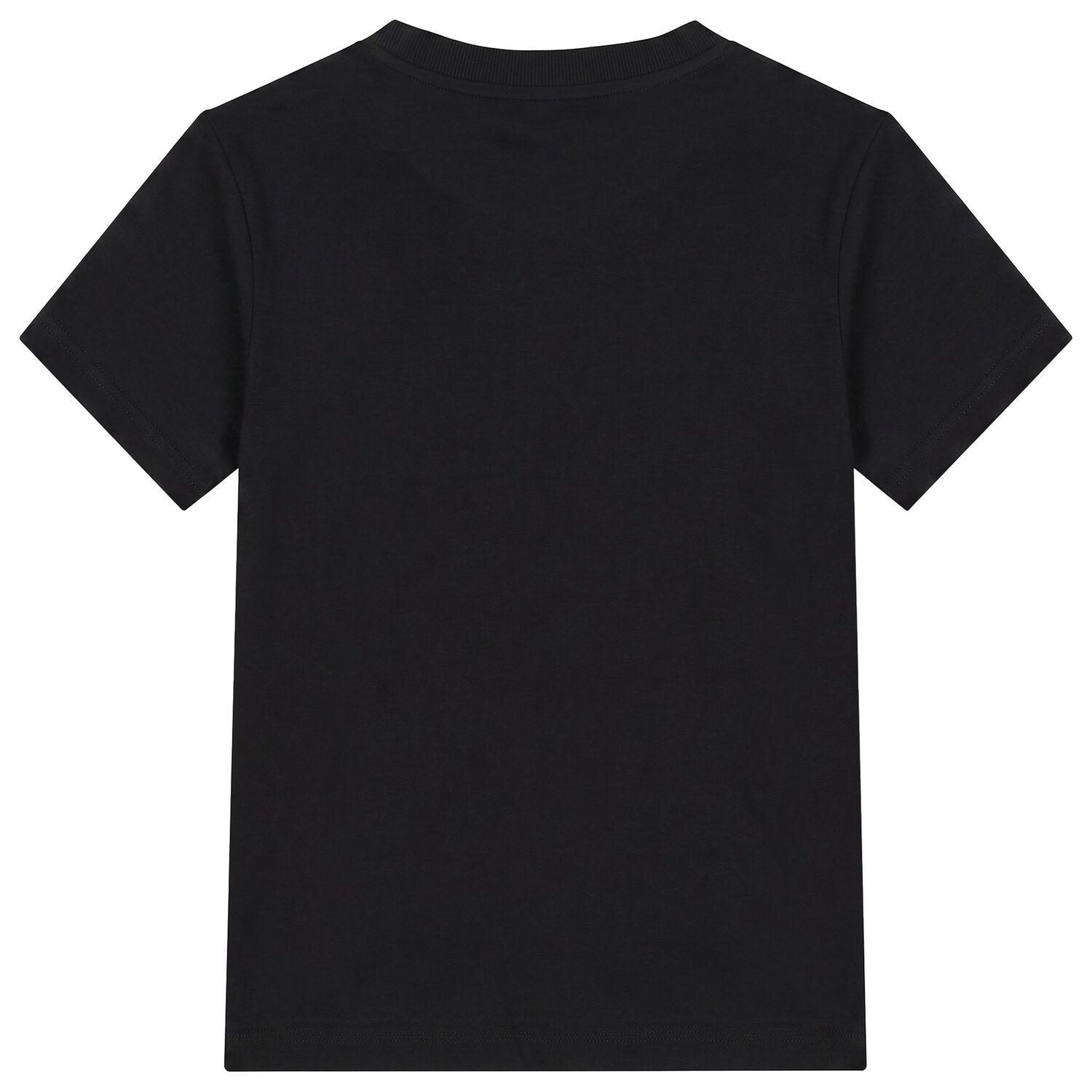 Boys Black Logo T-Shirt , 1, hi-res