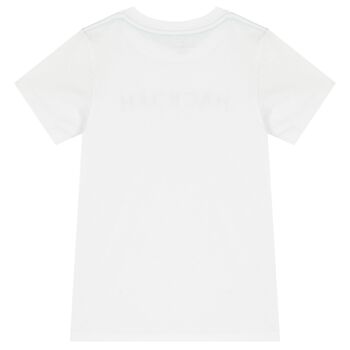 Boys White Logo T-Shirt
