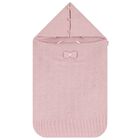 Baby Girls Pink Baby Knit Nest, 1, hi-res