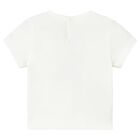 Younger Boys Ivory Puppy T-Shirt , 1, hi-res