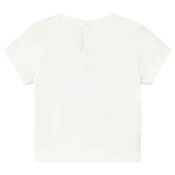 Younger Boys Ivory Puppy T-Shirt 