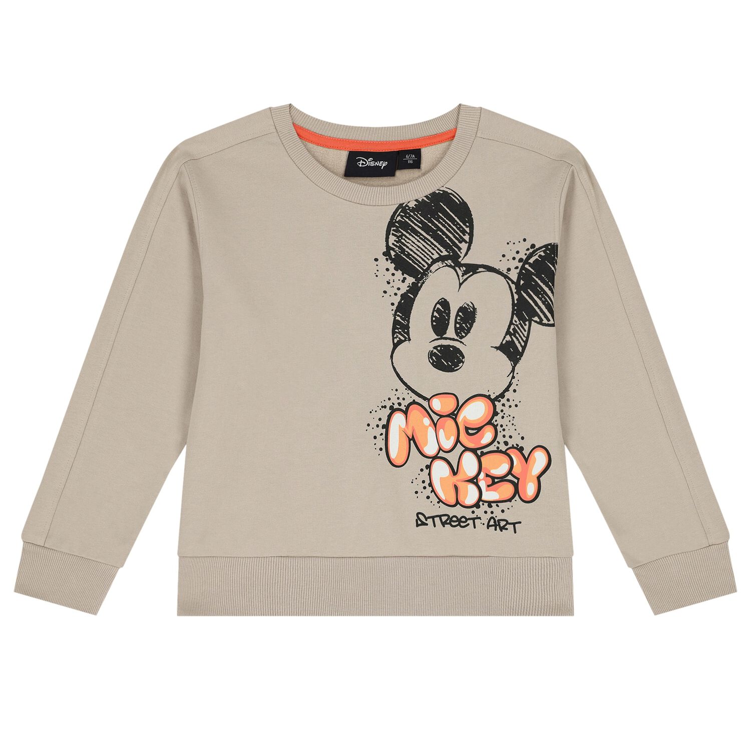 Boys Beige Disney Sweatshirt, 1, hi-res