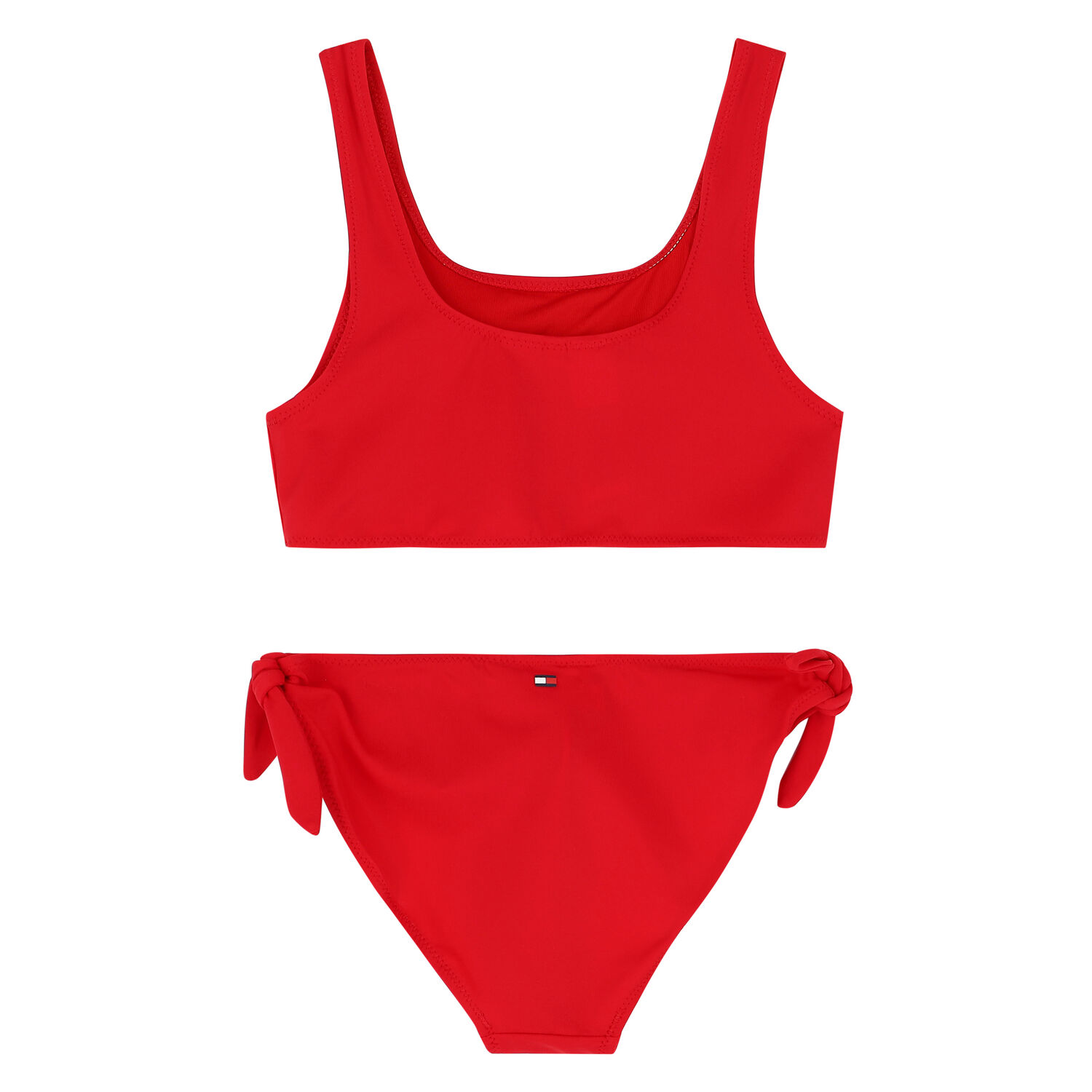 Girls Red Logo Bikini, 1, hi-res