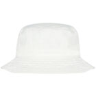 Boys White Polo Bear Hat, 1, hi-res