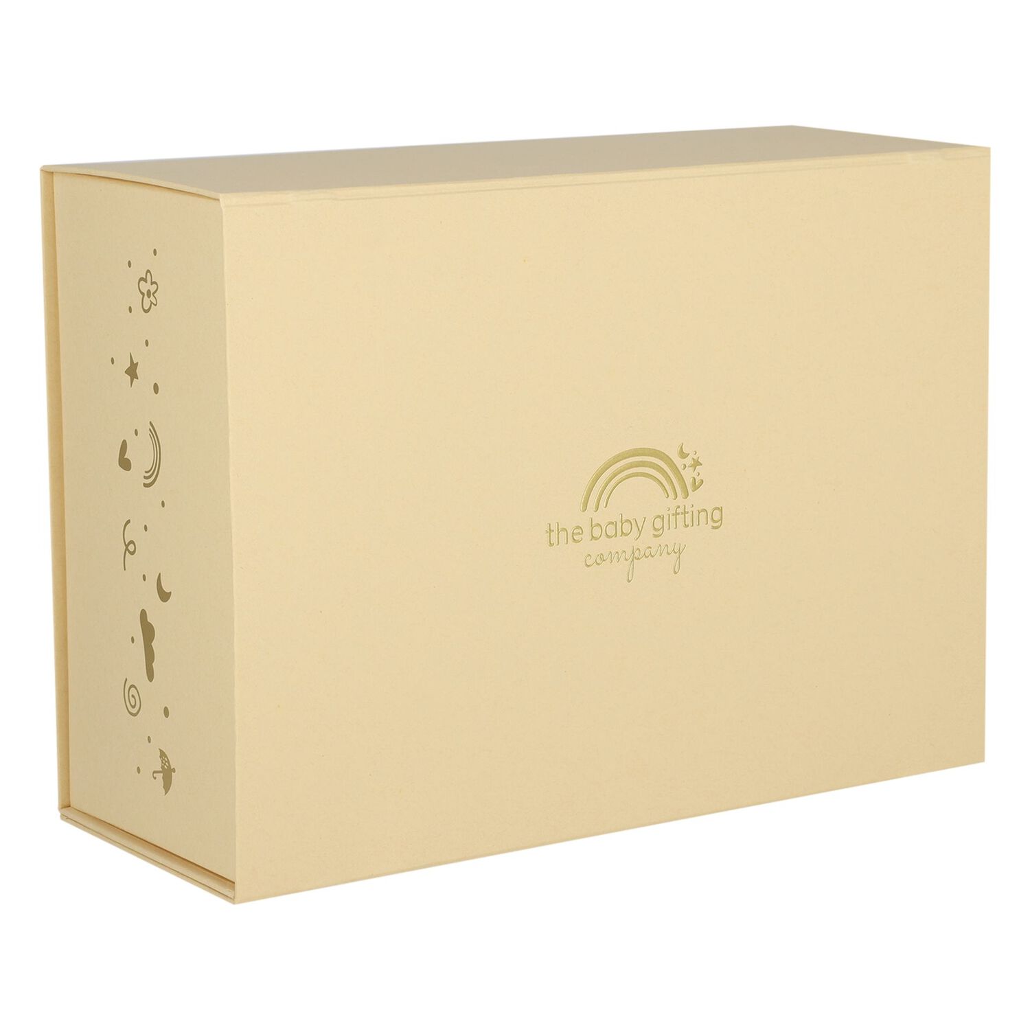 Boys Blue Milestone Snuggles Personalised Baby Gift Set, 1, hi-res