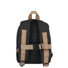 Boys Black & Beige Logo Backpack, 1, hi-res