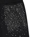 Girls Black Embellished Joggers, 1, hi-res