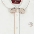 Boys White Logo Shirt, 1, hi-res