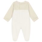 Ivory Logo Babygrow, 1, hi-res
