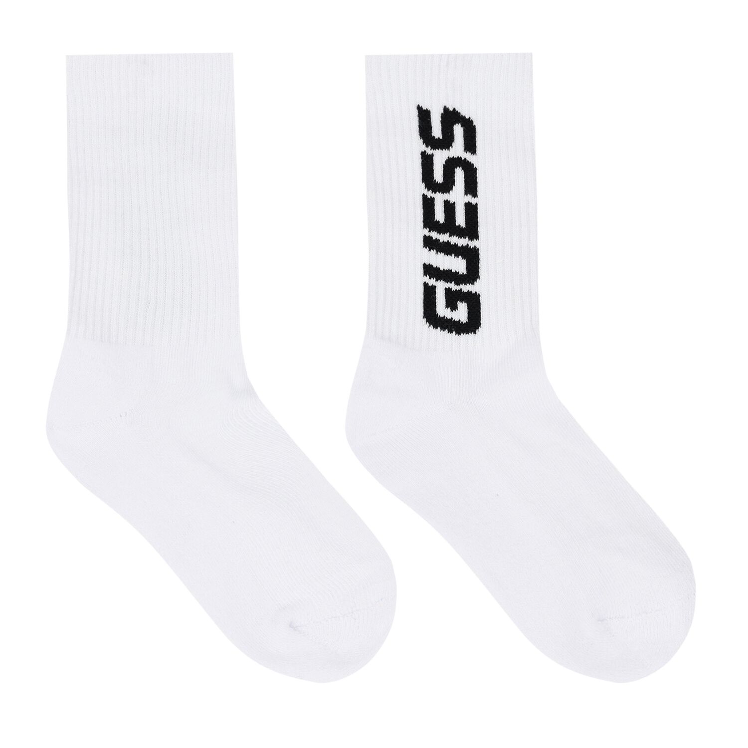 White Logo Socks, 1, hi-res