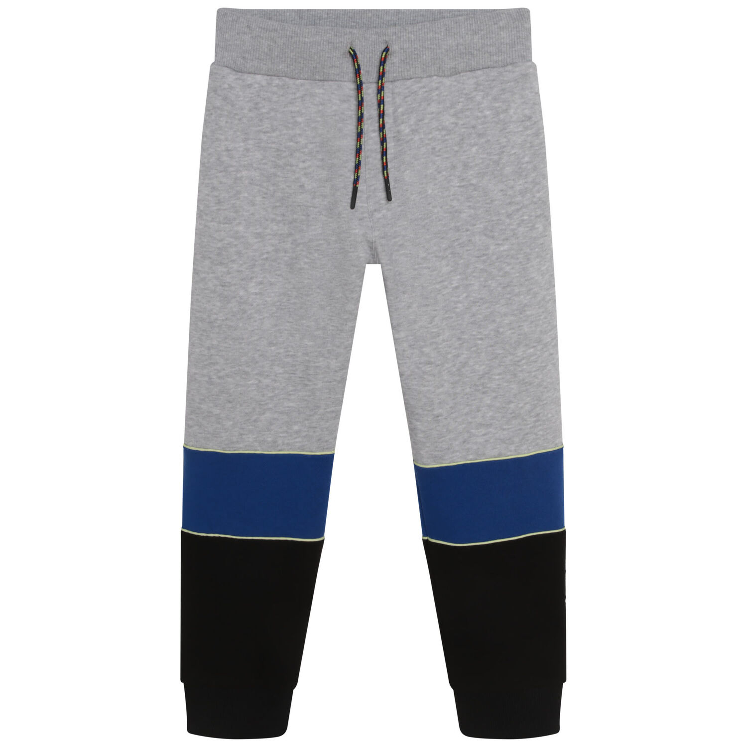 Boys Grey Logo Joggers, 1, hi-res