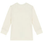 Ivory Logo Baby Long Sleeve Top, 1, hi-res