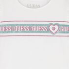 Girls White Logo T-Shirt, 1, hi-res