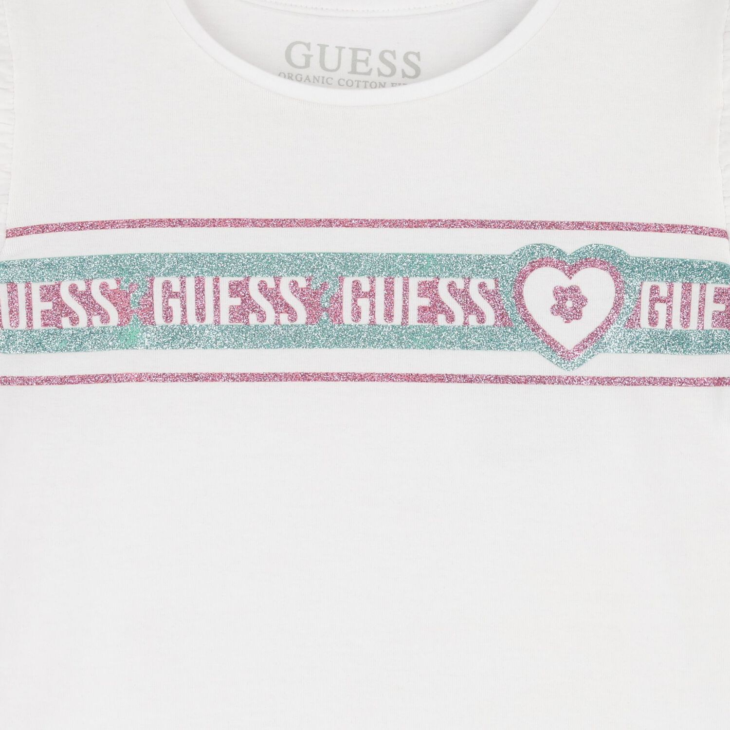 Girls White Logo T-Shirt, 1, hi-res image number null