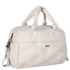 Ivory Quilted Baby Changing Bag, 1, hi-res