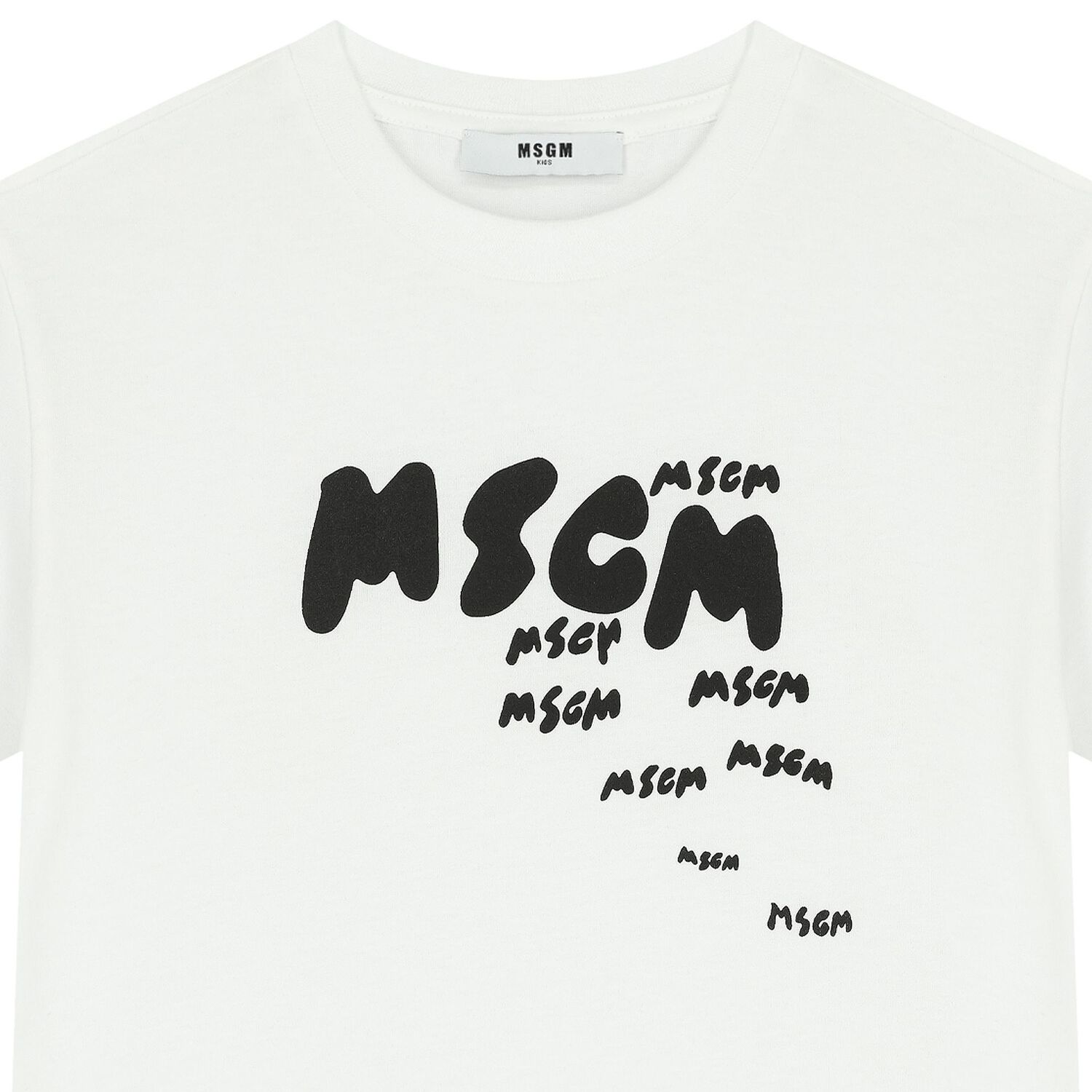 Boys White Logo T-Shirt, 1, hi-res