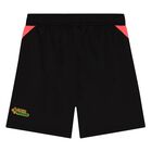 Boys Black Logo Shorts, 1, hi-res