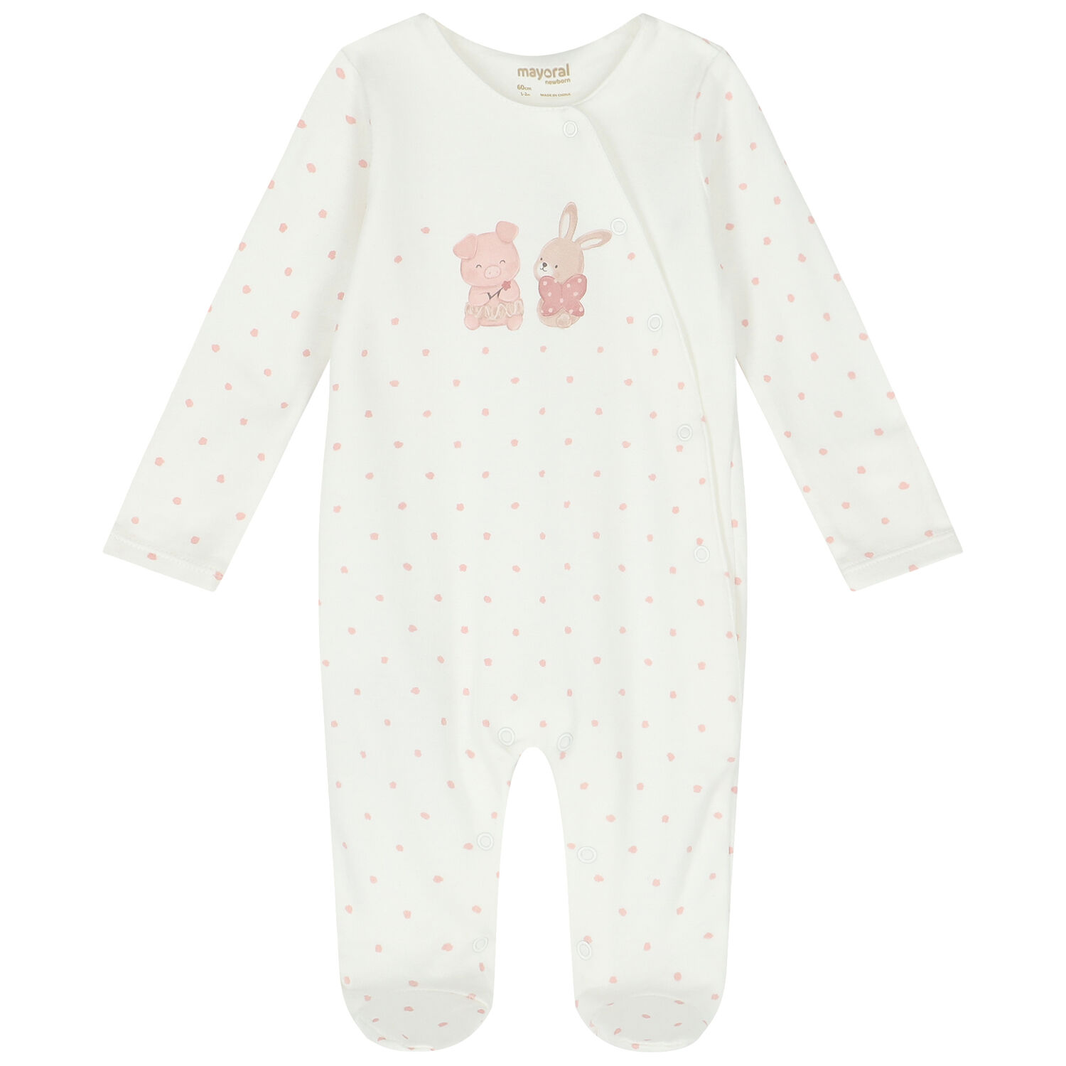 Baby Girls Ivory Babygrow Gift Set, 2, hi-res image number null