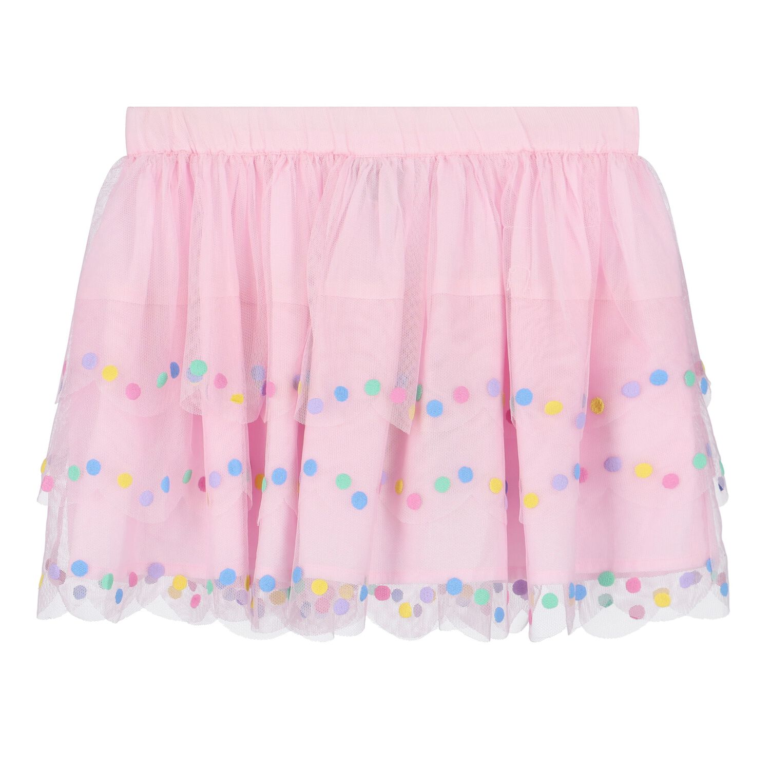 Girls Pink Tulle Skirt, 1, hi-res image number null