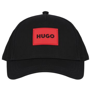 Boys Black Logo Cap