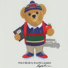 Boys White Polo Bear T-Shirt, 2, hi-res