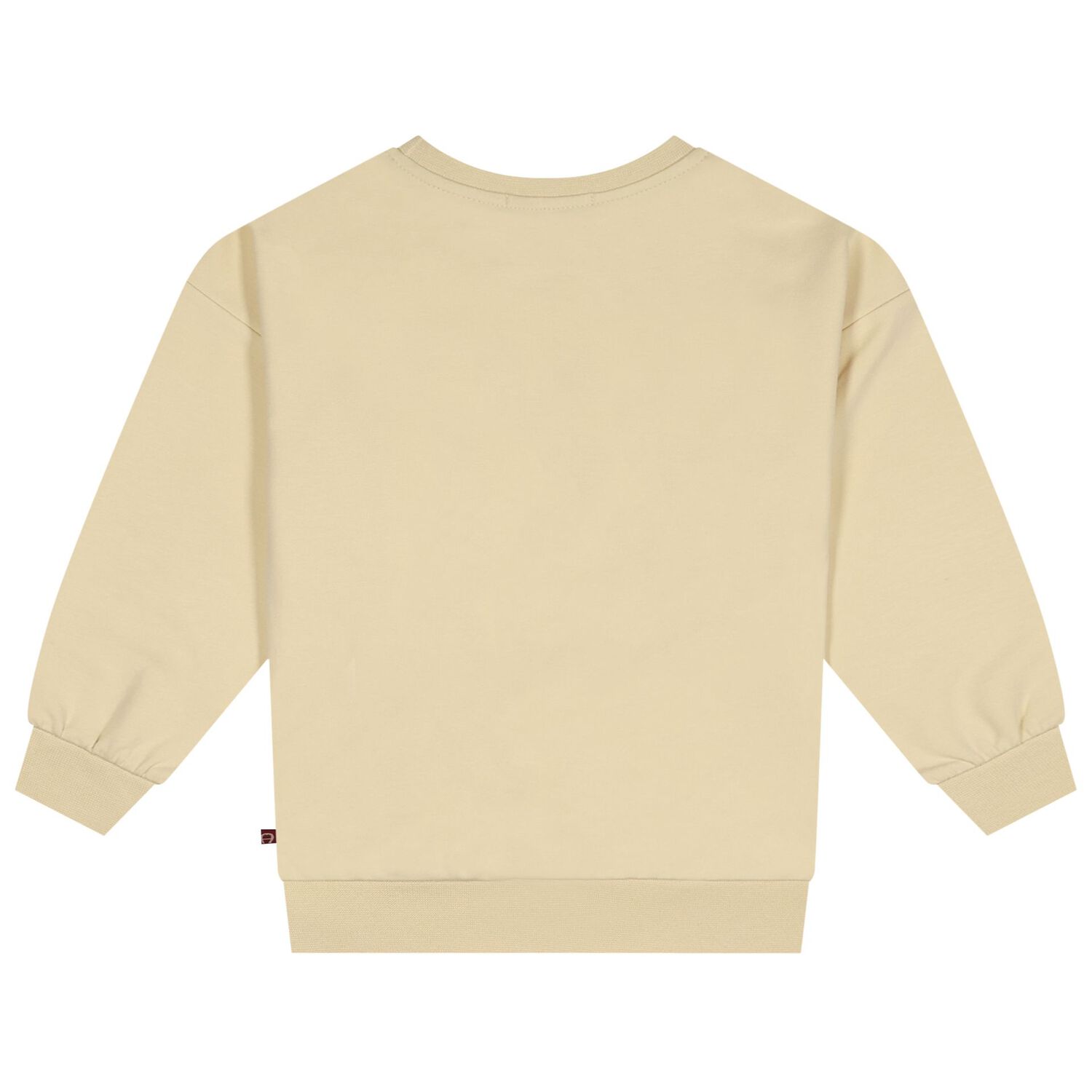 Girls Beige Faux Fur Teddy Bear Sweatshirt, 2, hi-res