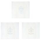 Baby Boys White, Beige & Blue Muslin Swaddles (3-Pack), 8, hi-res