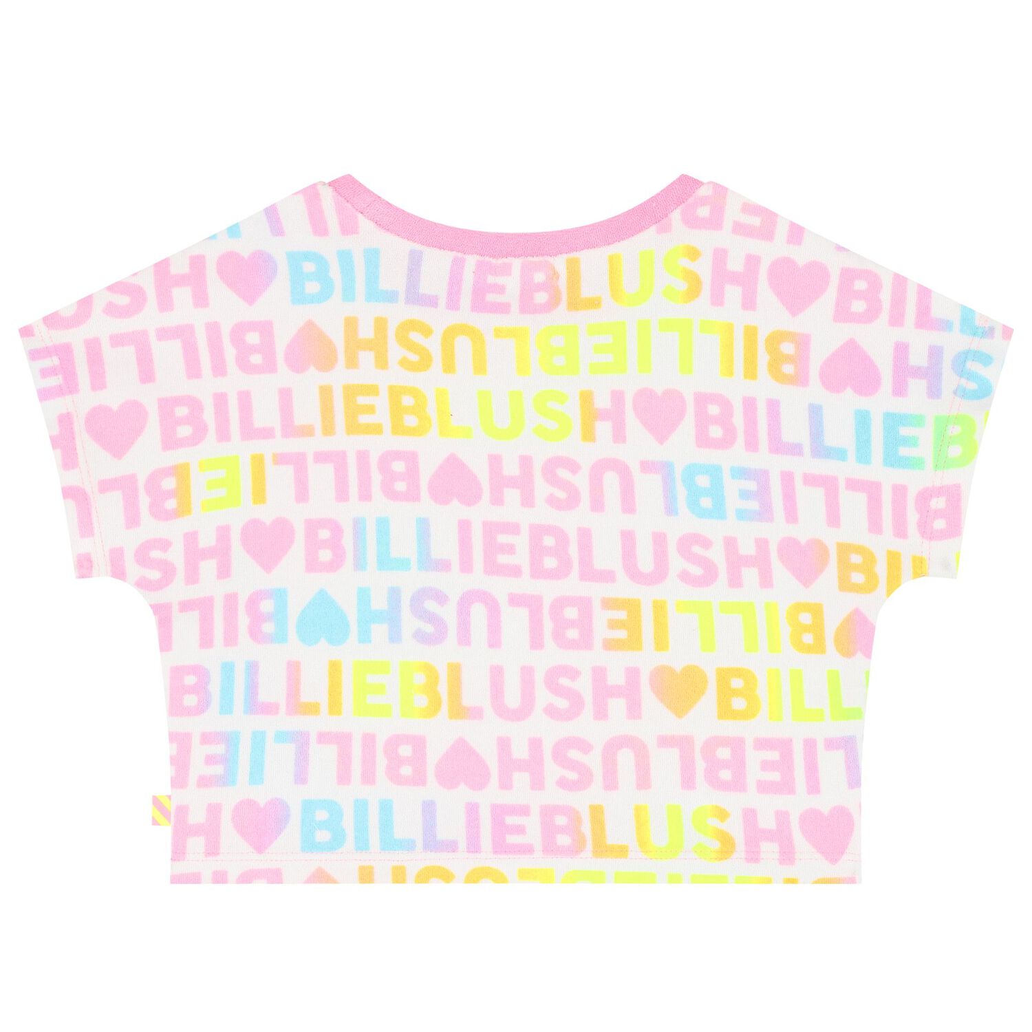 Girls Pink Logo T-Shirt, 1, hi-res image number null