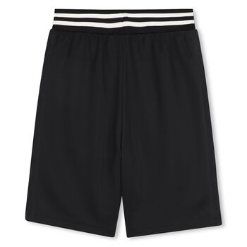 Boys Black Tiger Logo Shorts