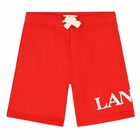 Boys Red Logo Shorts, 1, hi-res