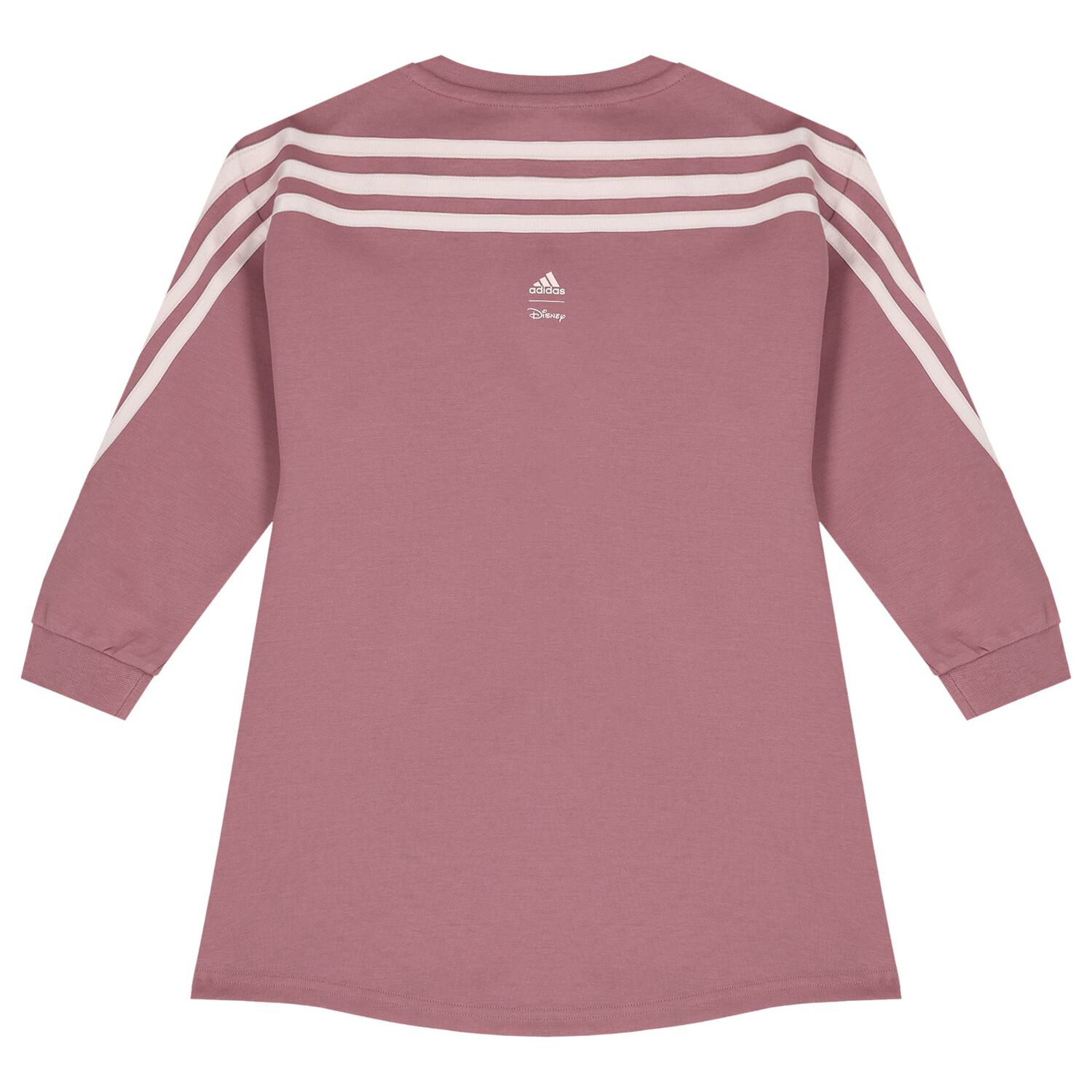 Girls Pink Minnie Mouse Logo Sweatshirt Dress, 1, hi-res