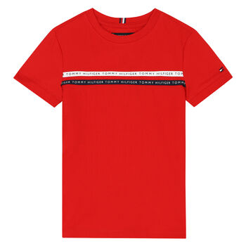 Boys Red Logo T-Shirt