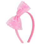 Girls Ivory & Pink Logo Shoes, 1, hi-res