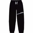 Boys Black Logo Joggers, 1, hi-res