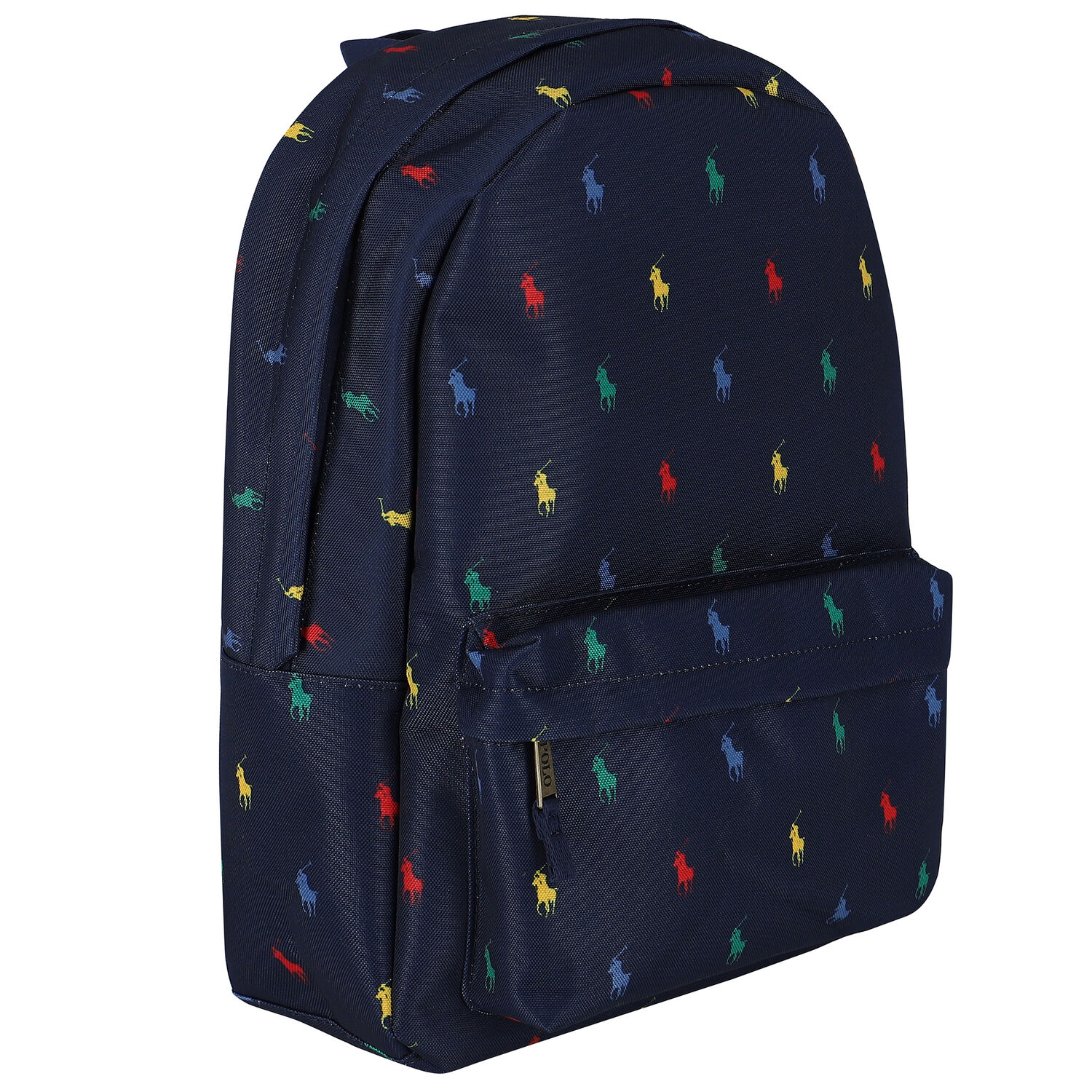 Boys Navy Logo Backpack, 1, hi-res image number null