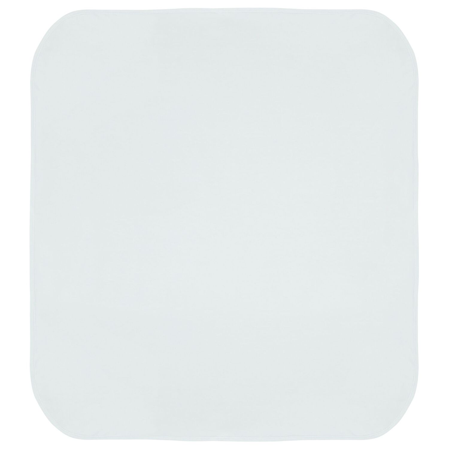 Baby Boys Blue & Gold Logo Blanket, 2, hi-res