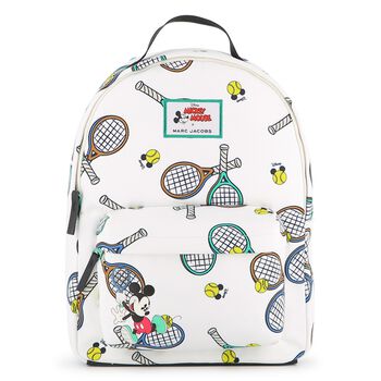 Boys White Disney Backpack