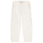 Boys Ivory Logo Trousers, 1, hi-res