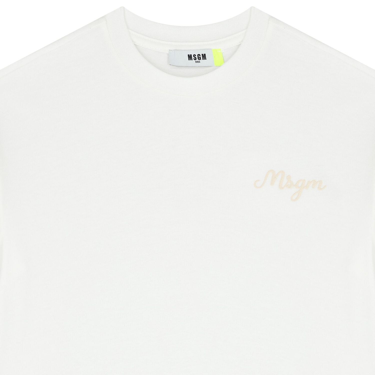 Boys Ivory Logo T-Shirt, 1, hi-res