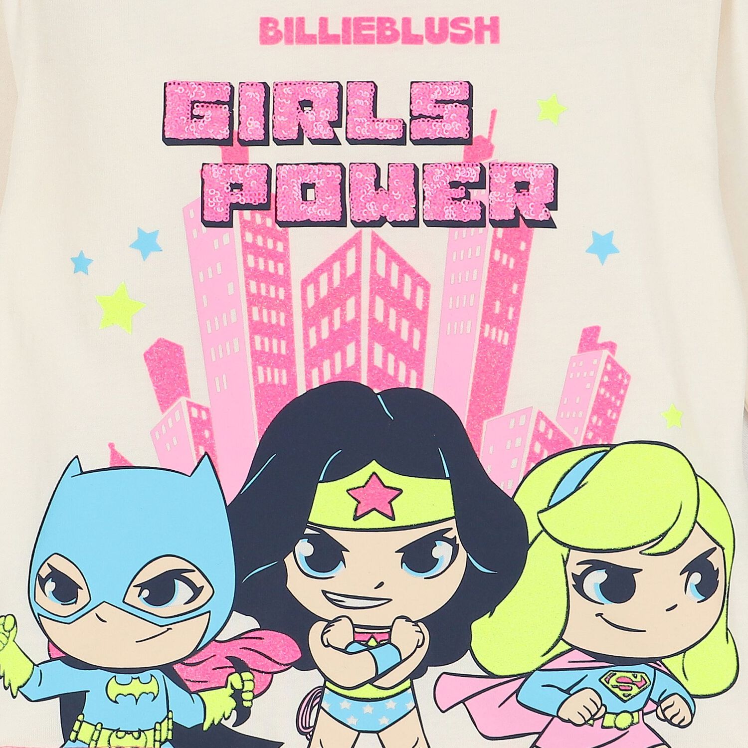 Girls Ivory Logo Long Sleeve Top, 1, hi-res image number null