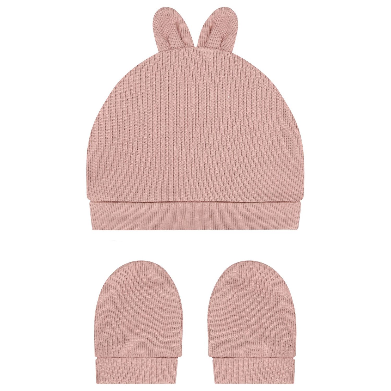 Pink Hat & Mittens Set, 3, hi-res image number null