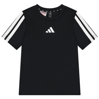 Boys Black Logo T-Shirt